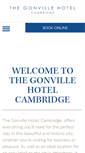 Mobile Screenshot of gonvillehotel.co.uk